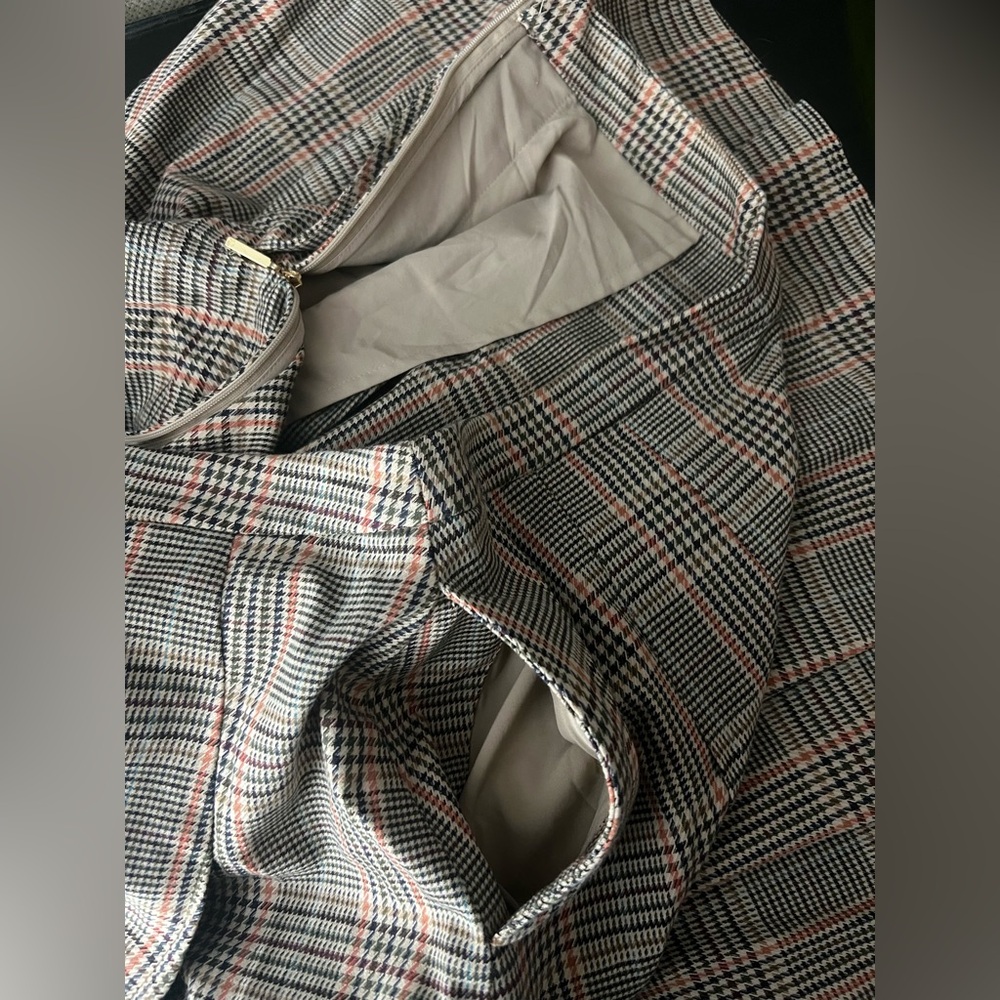 Lauren Ralph Lauren Multicolor Plaid A-Line Skirt - Picture 10 of 16